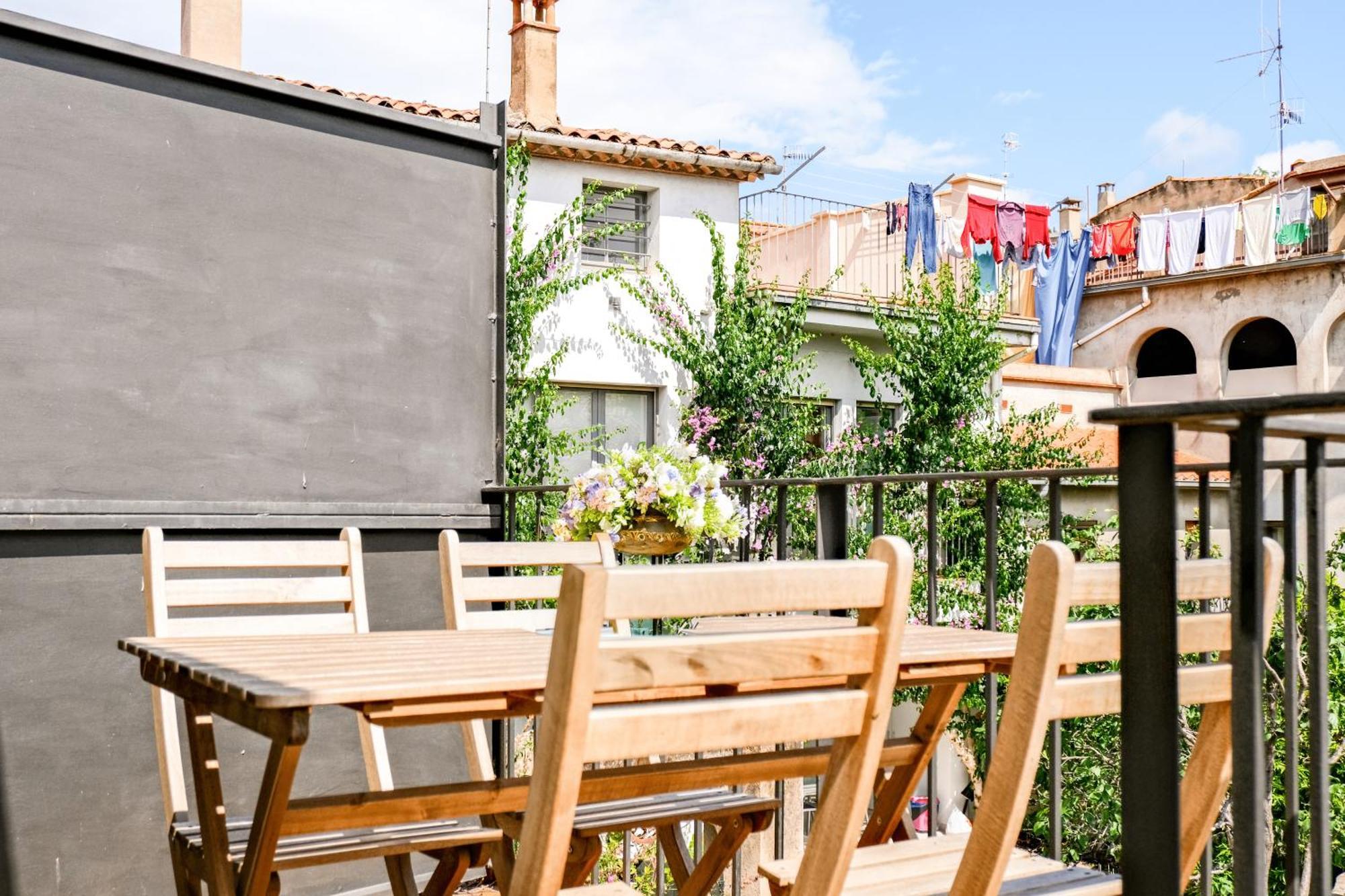 Appartement Ca Leudald 3 Apartamento En Besalu Con Terraza Extérieur photo