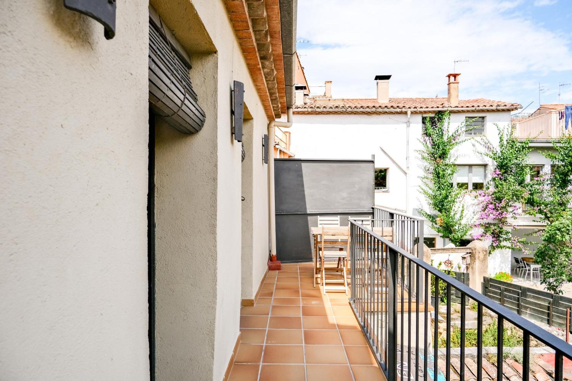 Ca Leudald 3 Apartamento En Besalu Con Terraza Extérieur photo